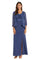 R&M Richards Long Formal Petite Jacket Dress 3785P - The Dress Outlet