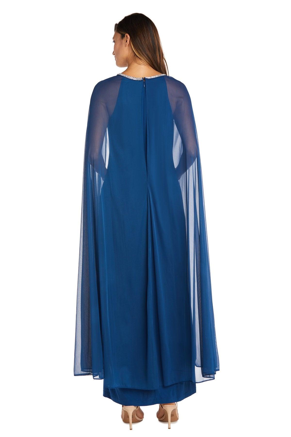 R&M Richards Long Mother of the Bride Dress 2487 - The Dress Outlet