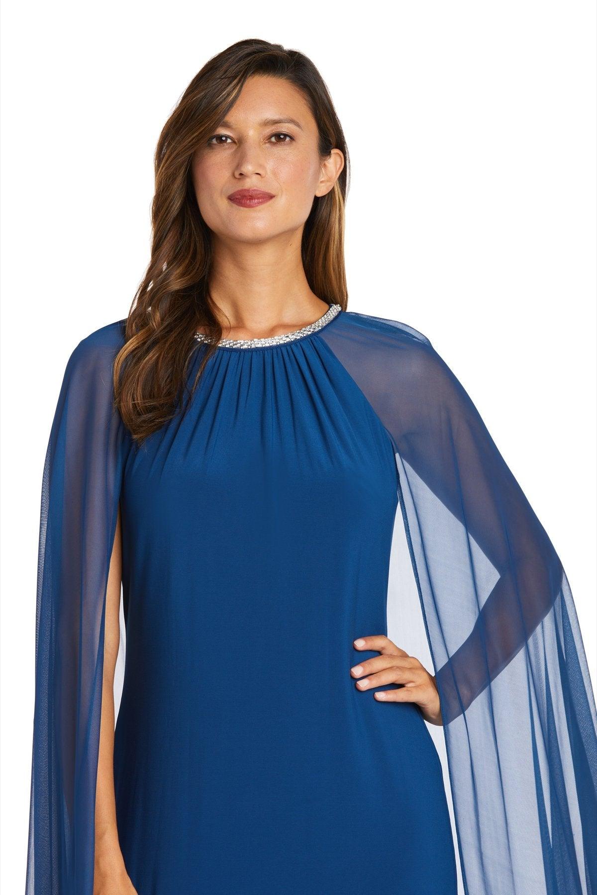 R&M Richards Long Mother of the Bride Dress 2487 - The Dress Outlet