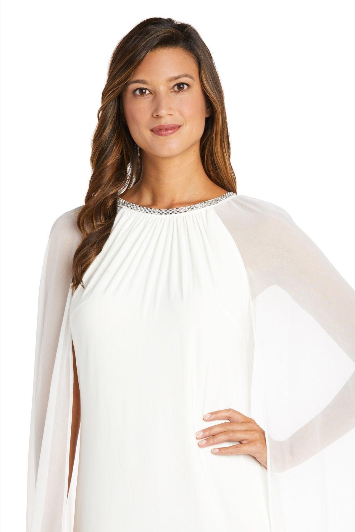 R&M Richards Long Mother of the Bride Dress 2487 - The Dress Outlet