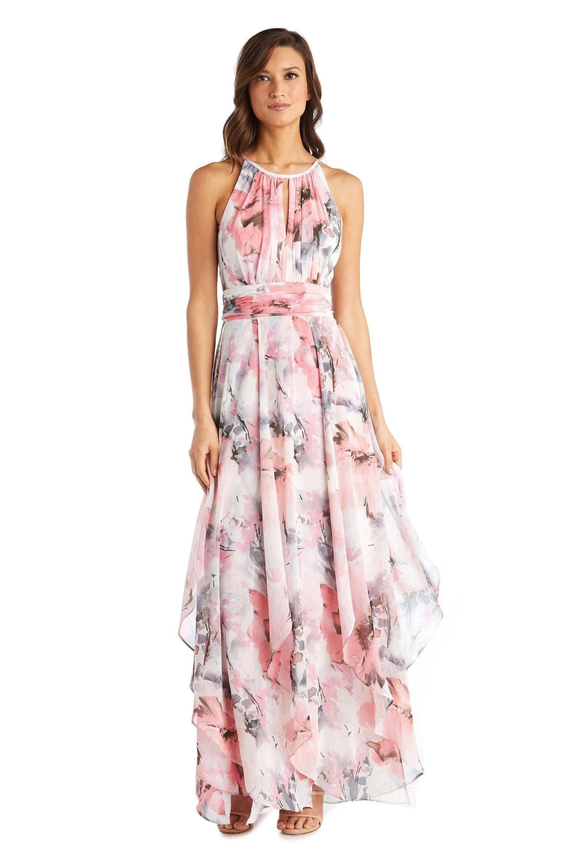 R&M Richards Long Mother of the Bride Dress 7088 Sale - The Dress Outlet