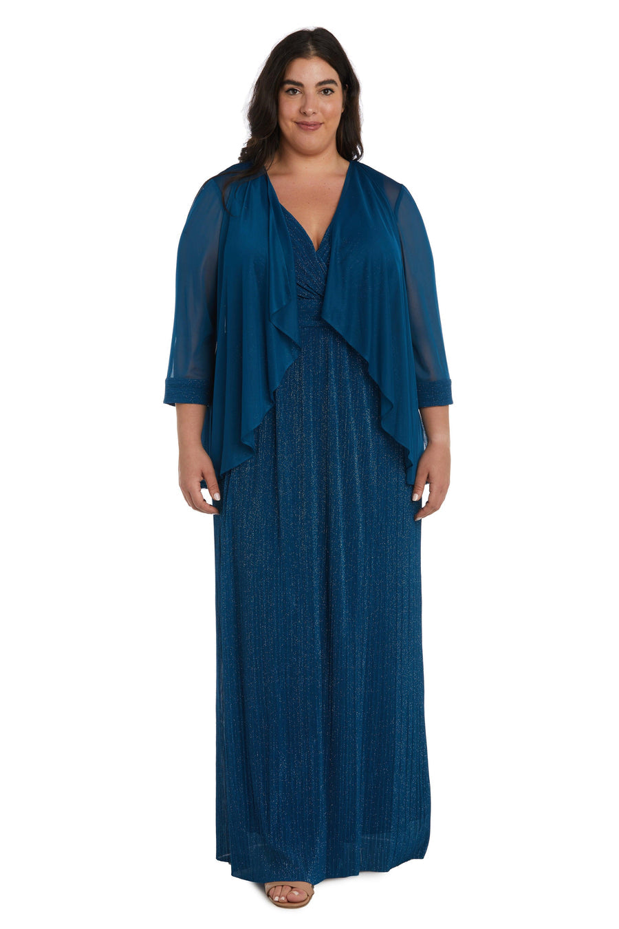 R&M Richards 2475W Long Plus Size Formal Dress Sale