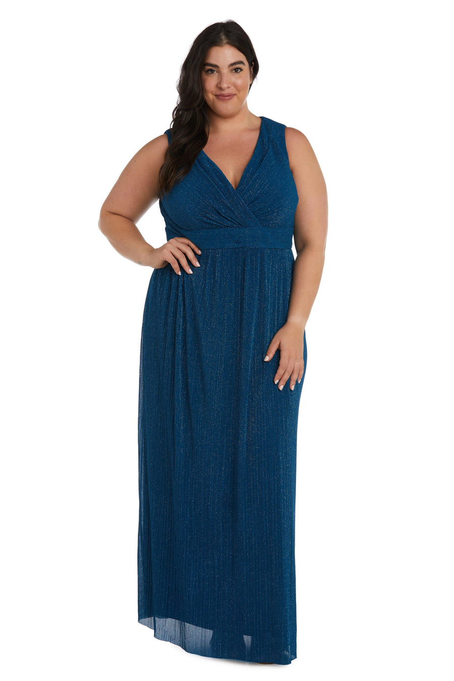 R&M Richards 2475W Long Plus Size Formal Dress Sale