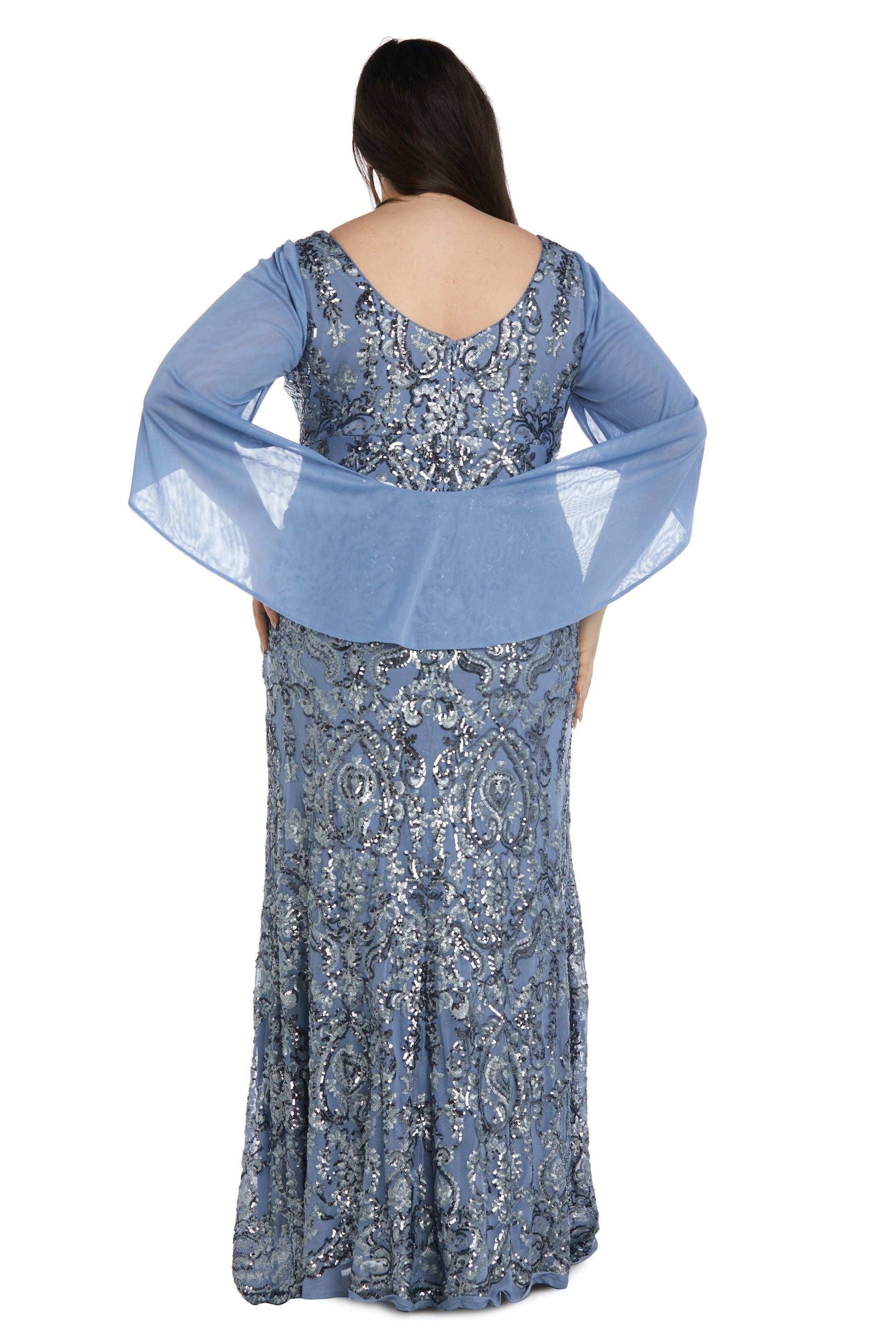 Formal Dresses Long Plus Size Formal Dress Blue
