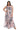 R&M Richards Long Plus Size Halter Print Gown 7045W - The Dress Outlet