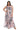 R&M Richards Long Plus Size Halter Print Gown Sale 7045W - The Dress Outlet