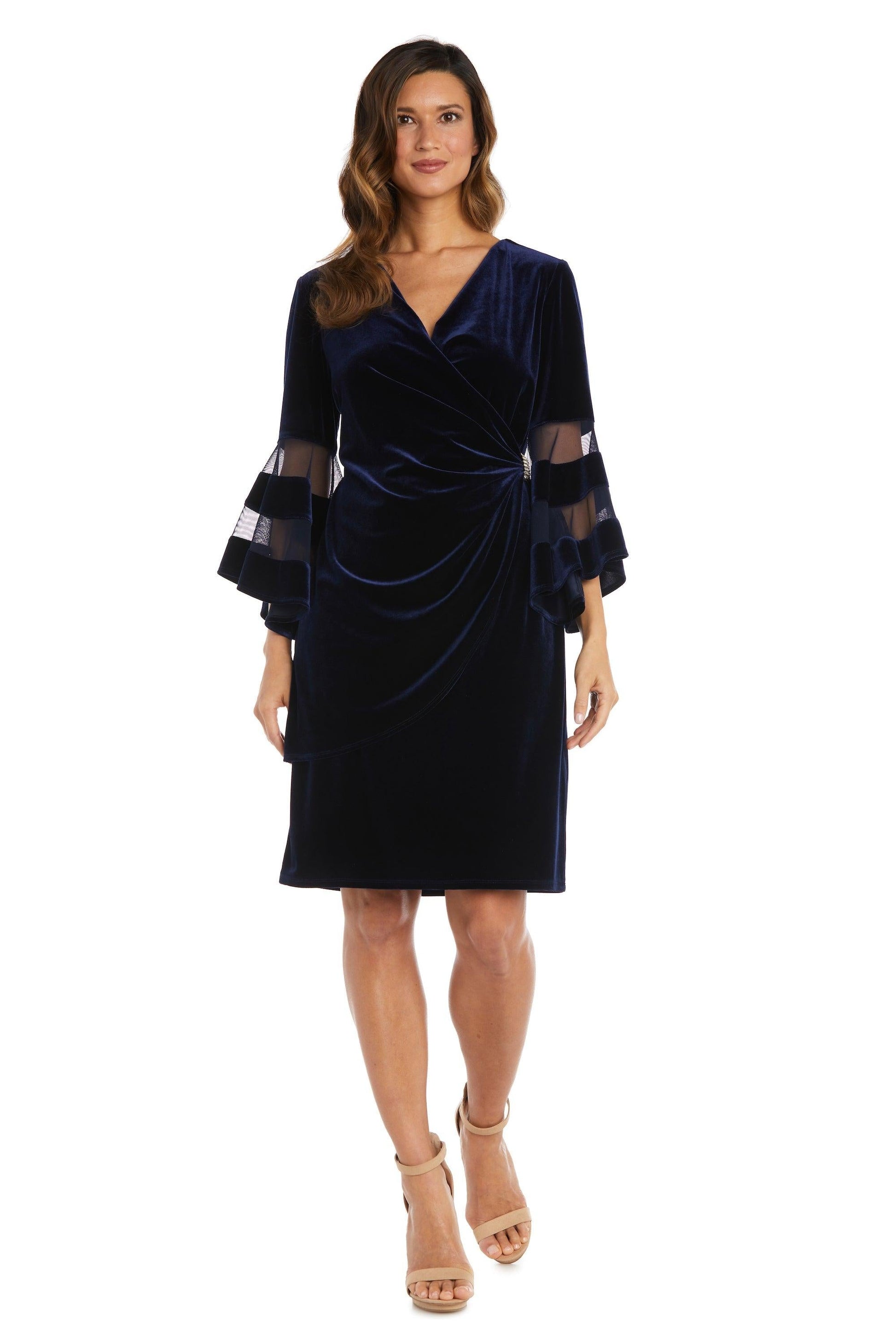 R&M Richards Mother of the Bride Short Dress 5471 - The Dress Outlet