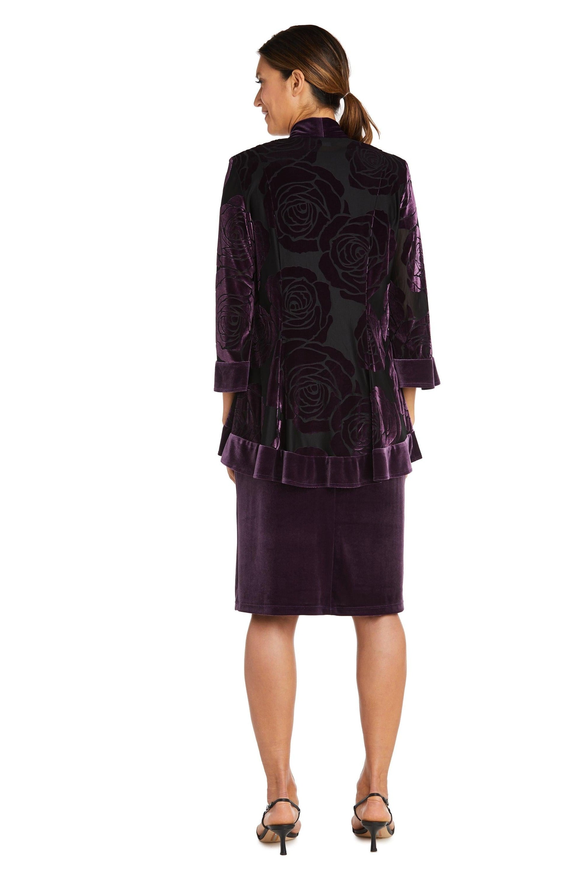 R&M Richards Mother of the Bride Short Dress 9027 - The Dress Outlet