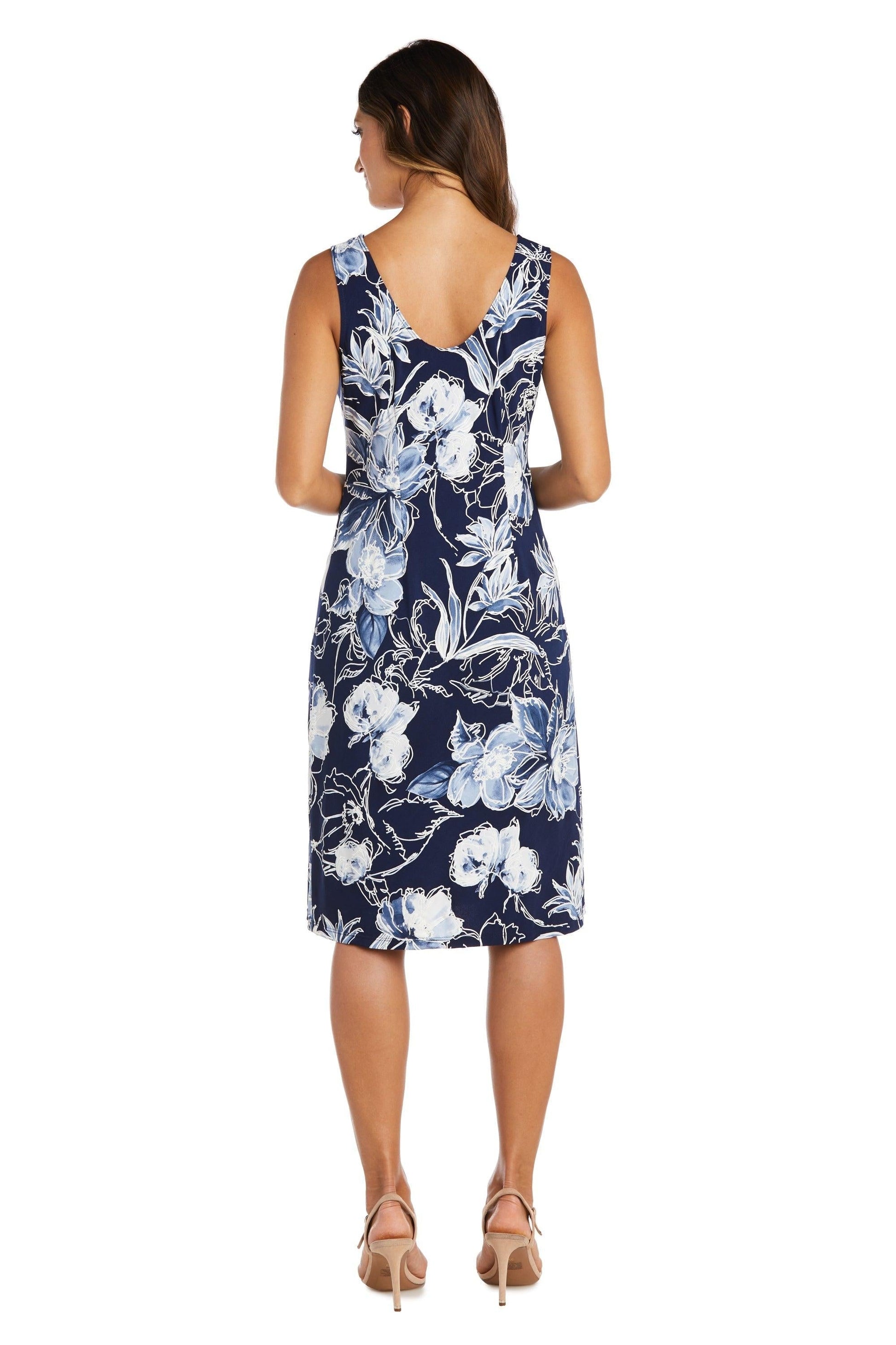 R&M Richards Mother of the Bride Short Dress 9376 - The Dress Outlet