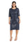 R&M Richards Petite Long Sleeve Short Dress 7434P Sale - The Dress Outlet