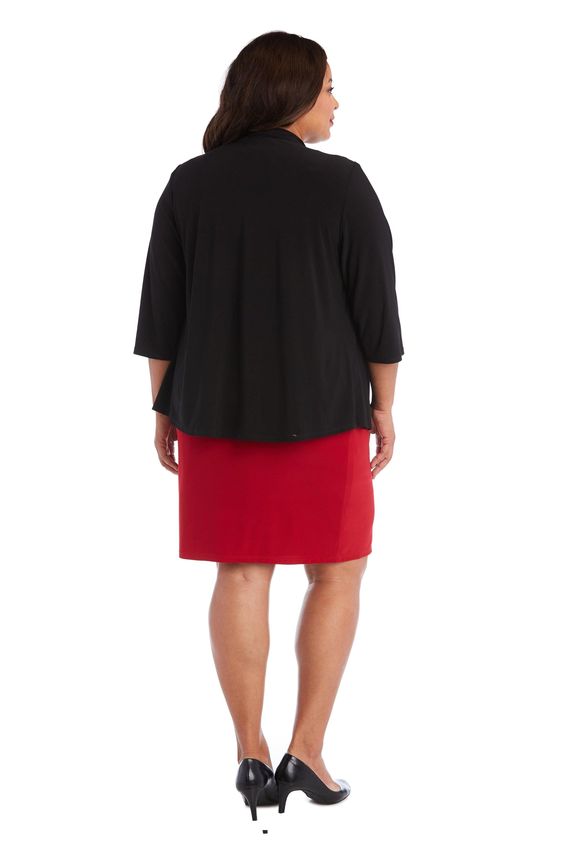R&M Richards Plus Size Formal Bolero 8244WJ - The Dress Outlet
