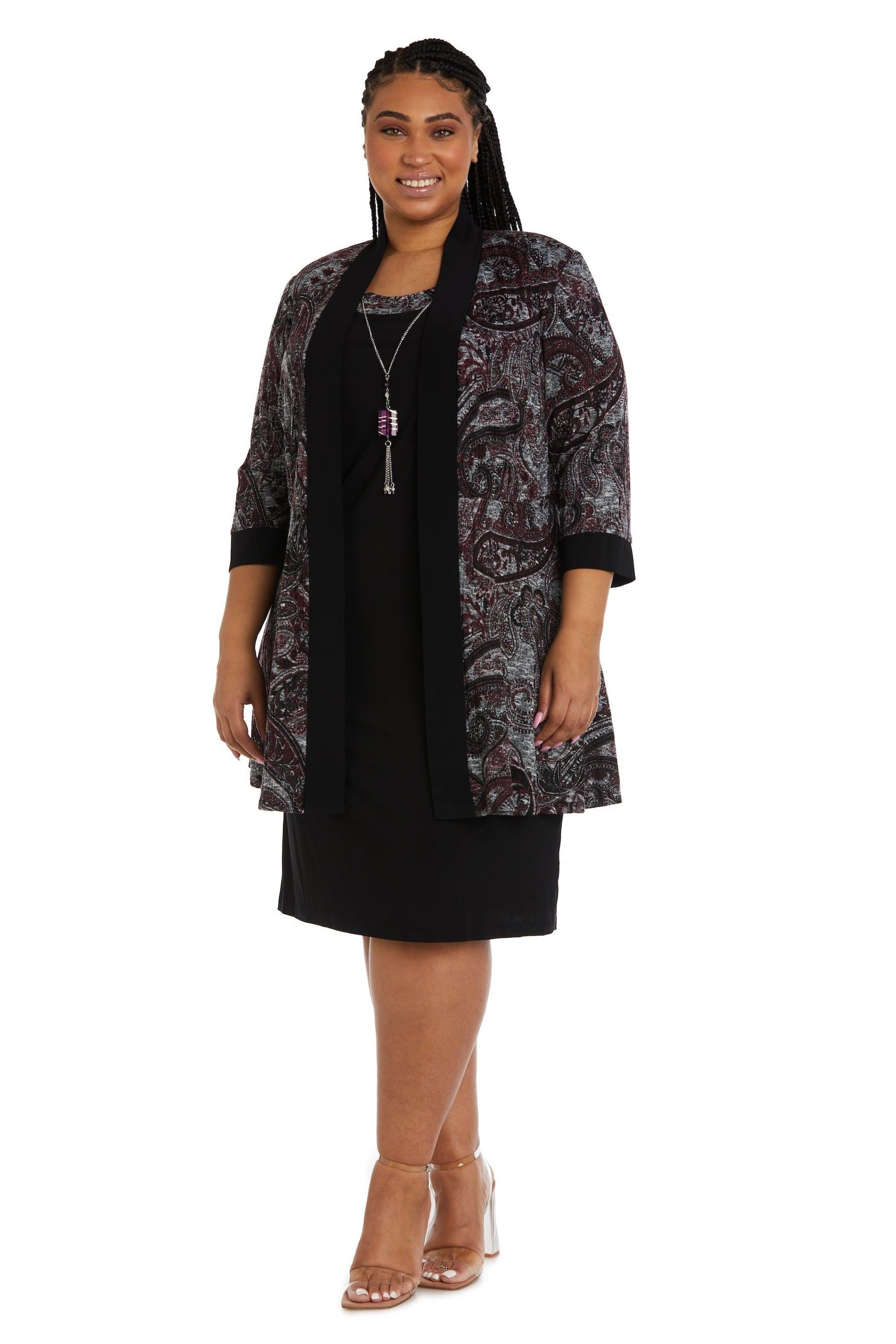 R&M Richards Plus Size Short Jacket Dress Sale 9213W - The Dress Outlet