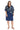 R&M Richards Plus Size Short Two Piece Dress 9724W - The Dress Outlet