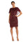 R&M Richards Short Cocktail Capelet Dress 7531 - The Dress Outlet
