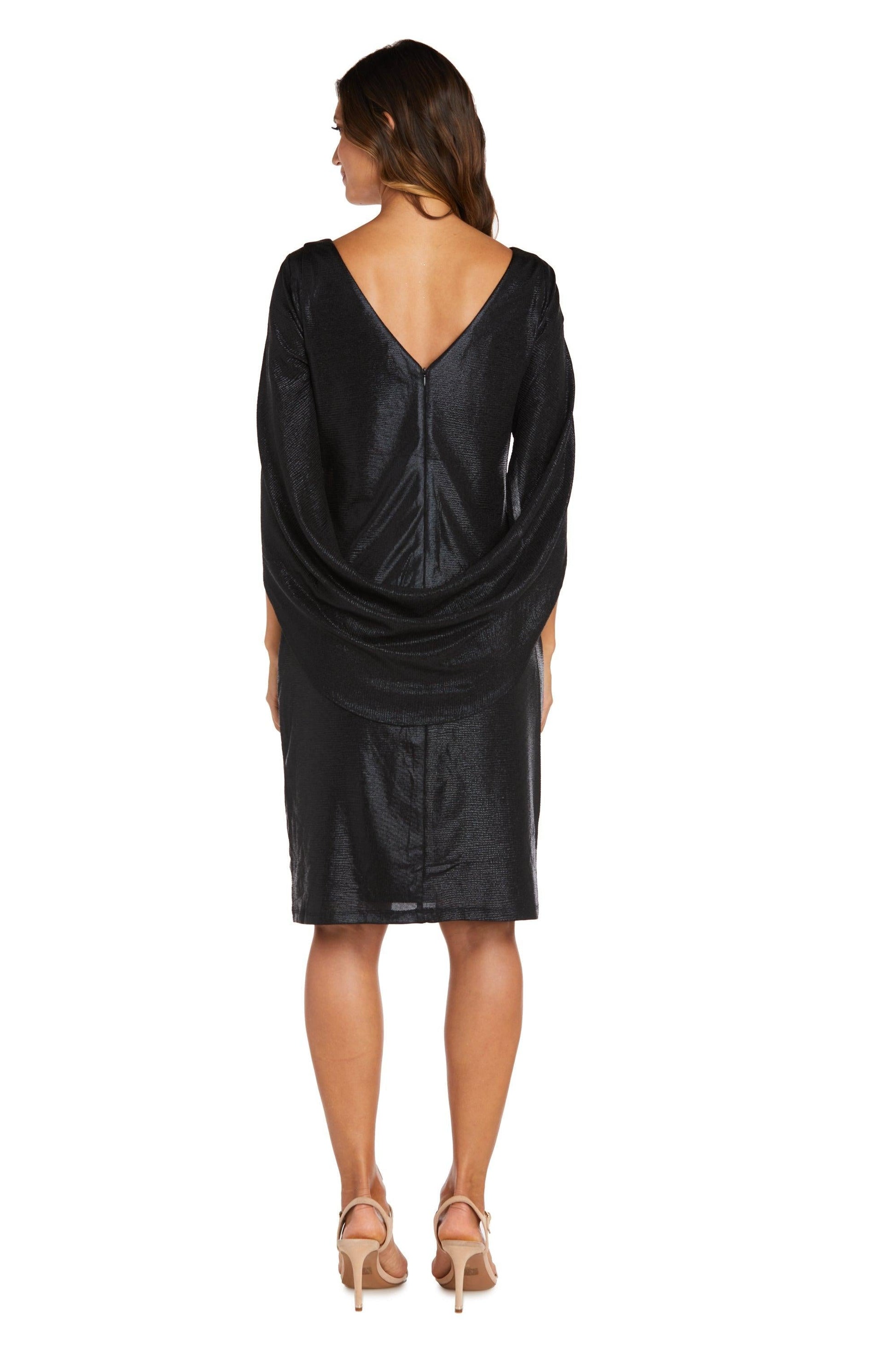 R&M Richards Short Cocktail Petite Dress 7441P - The Dress Outlet