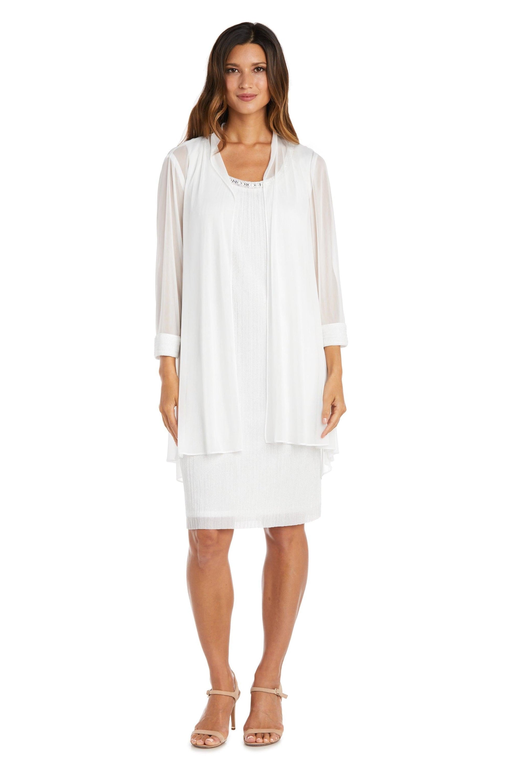 R&M Richards Short Mother of the Bride Dress 2583 - The Dress Outlet