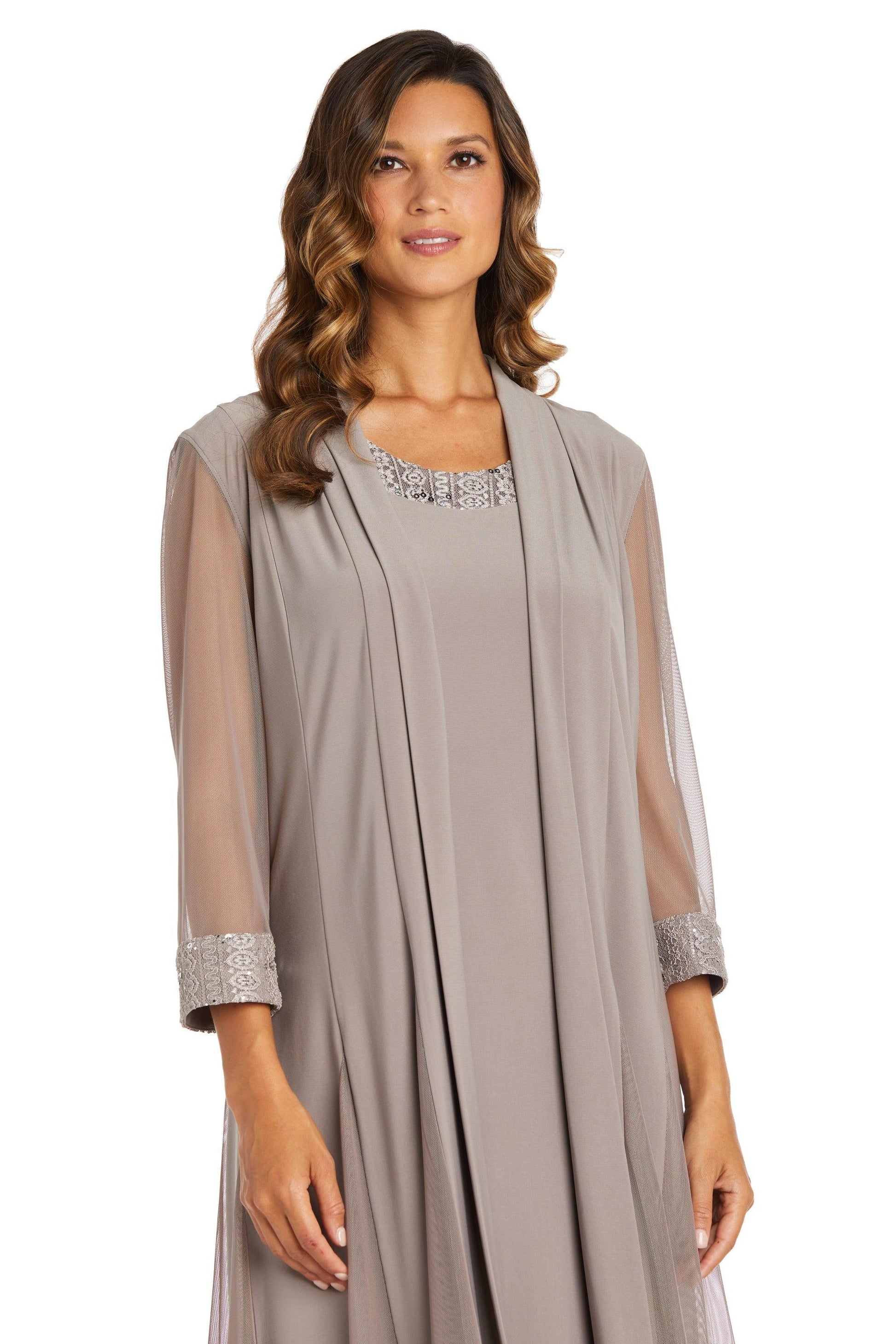 R&M Richards Short Mother of the Bride Dress 3221 - The Dress Outlet