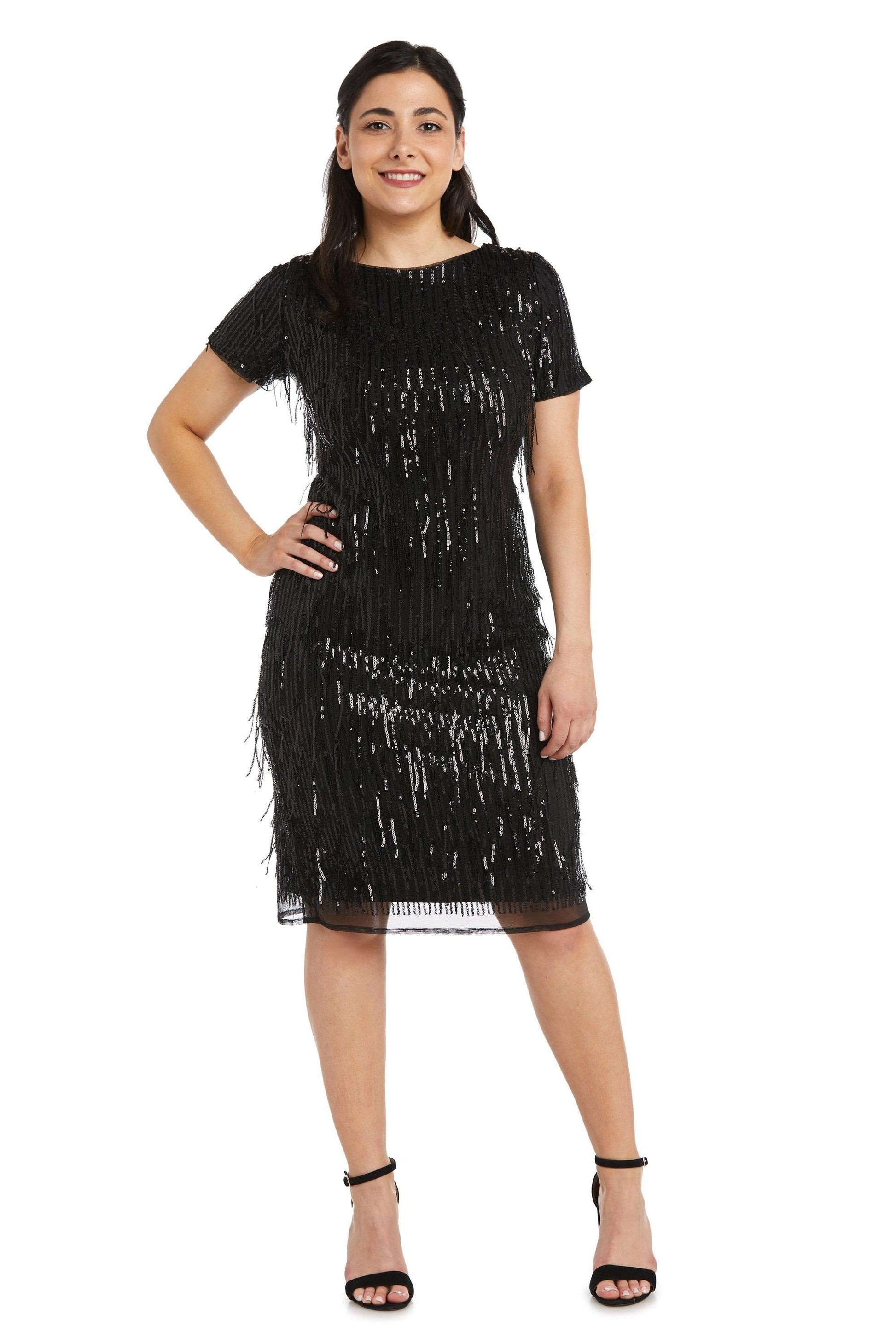 R&M Richards Short Mother of the Bride Dress 7071 - The Dress Outlet