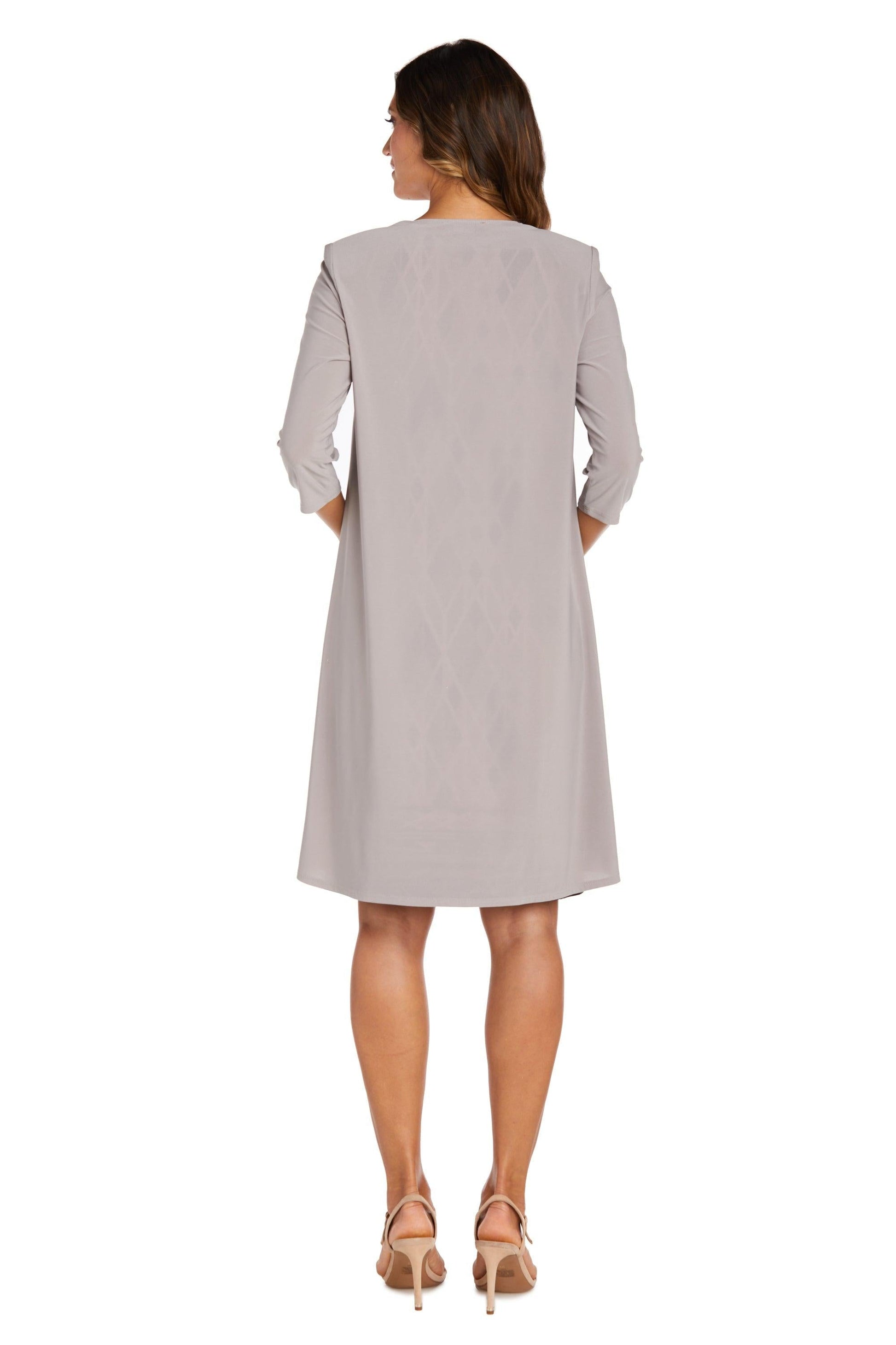 R&M Richards Short Mother of the Bride Dress 7987 - The Dress Outlet