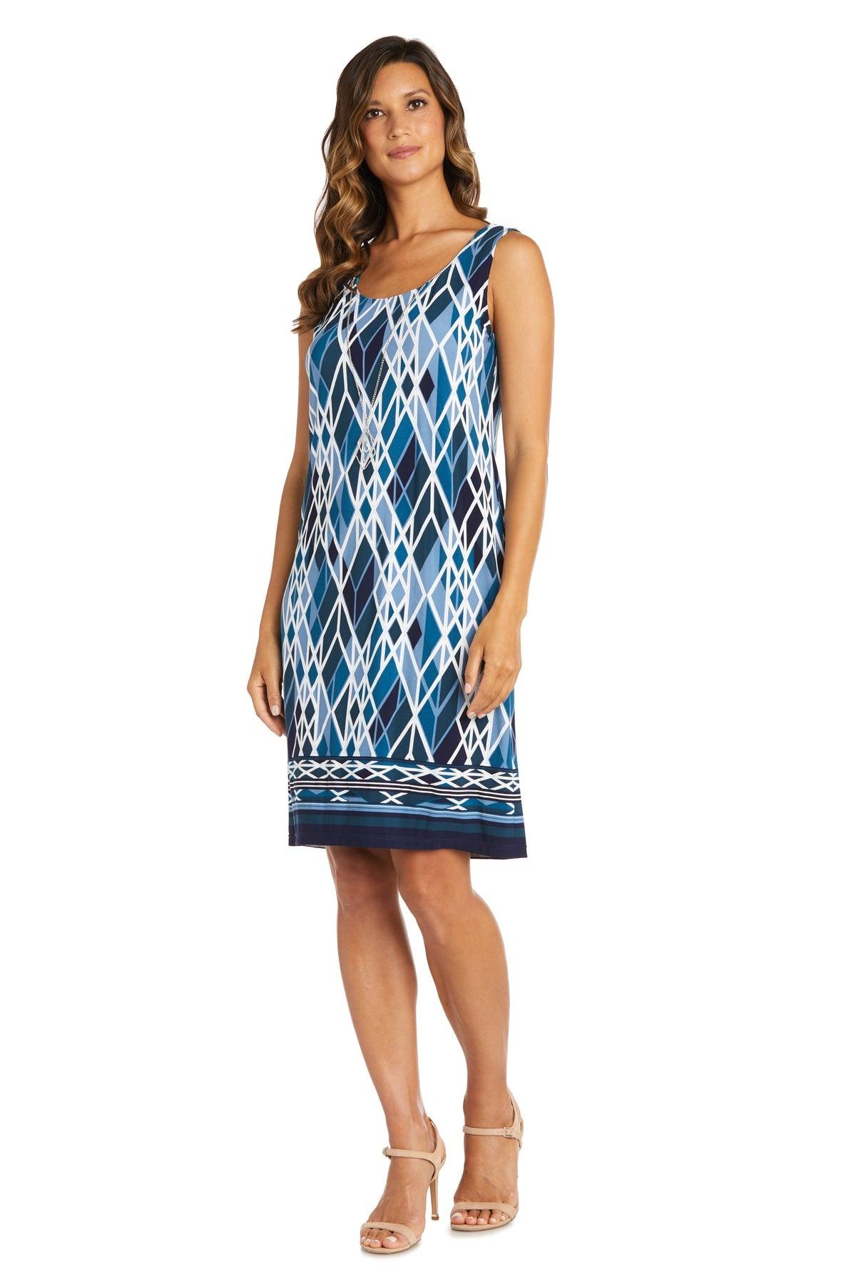 R&M Richards Short Mother of the Bride Dress 7987 - The Dress Outlet