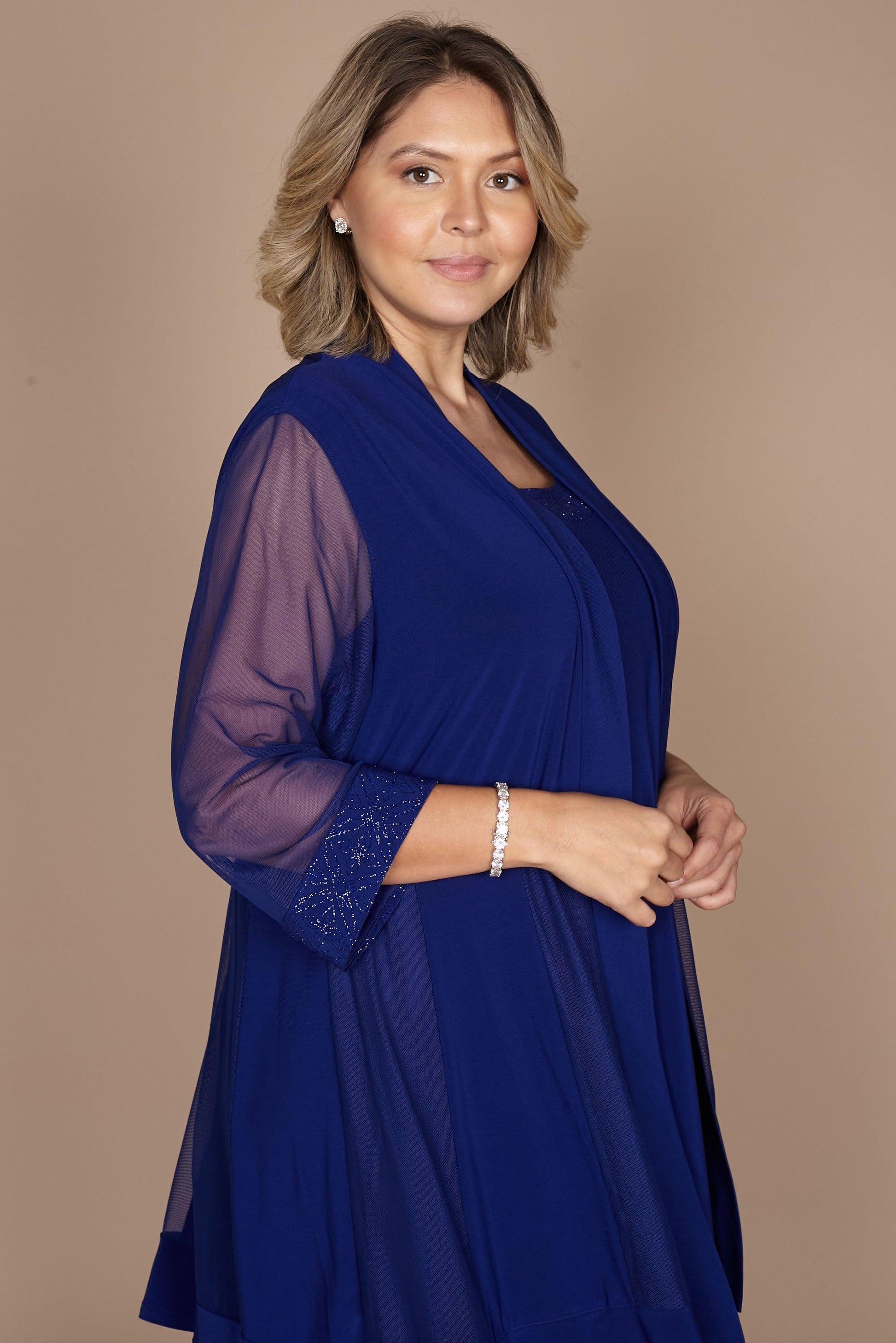 R&M Richards Short Mother of the Bride Dress 8271 - The Dress Outlet