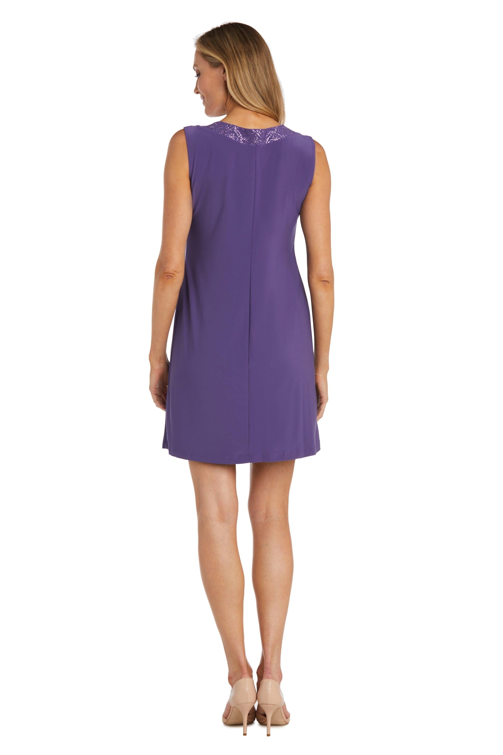 R&M Richards Short Mother of the Bride Dress 8271 - The Dress Outlet