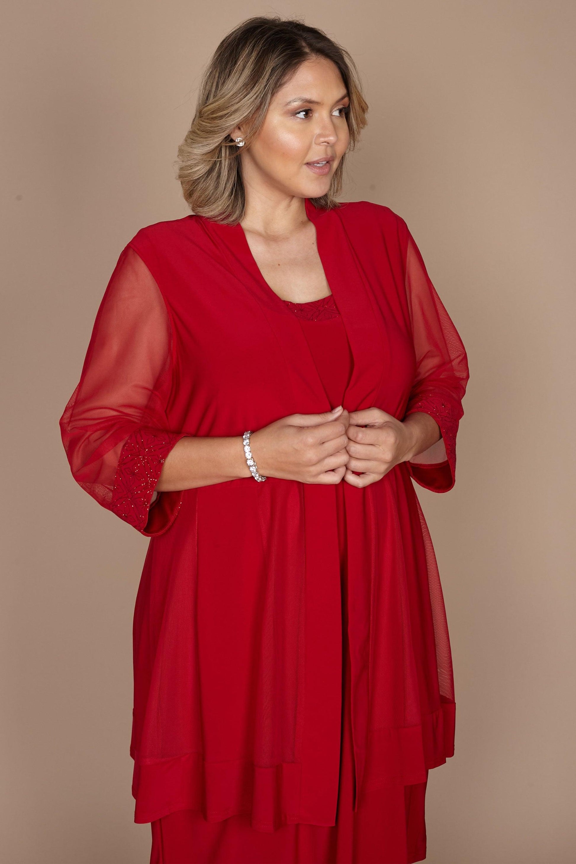 R&M Richards Short Mother of the Bride Dress 8271 - The Dress Outlet