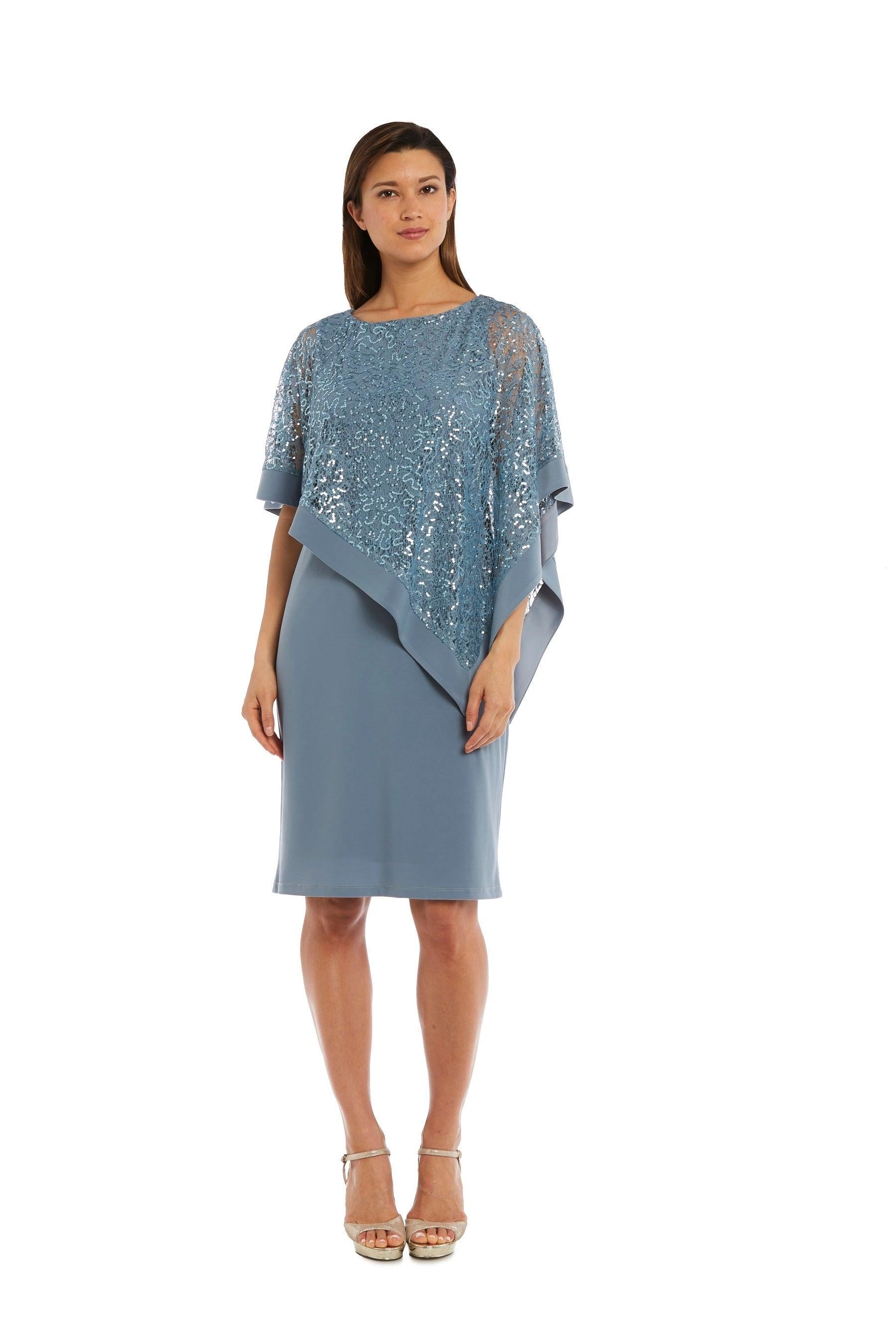 R&M Richards Short Mother of the Bride Dress CLEARANCE - The Dress Outlet