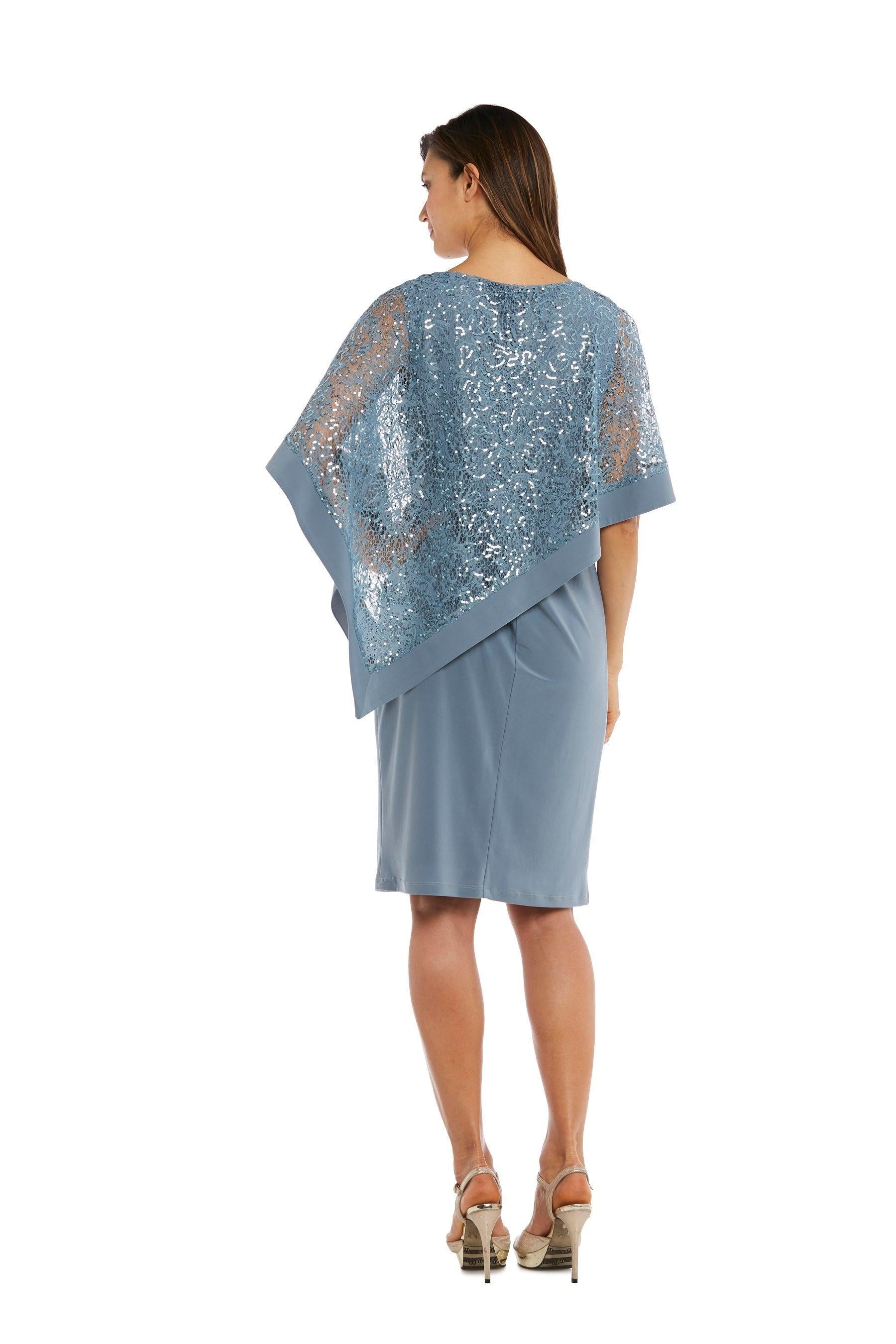 R&M Richards Short Mother of the Bride Dress CLEARANCE - The Dress Outlet