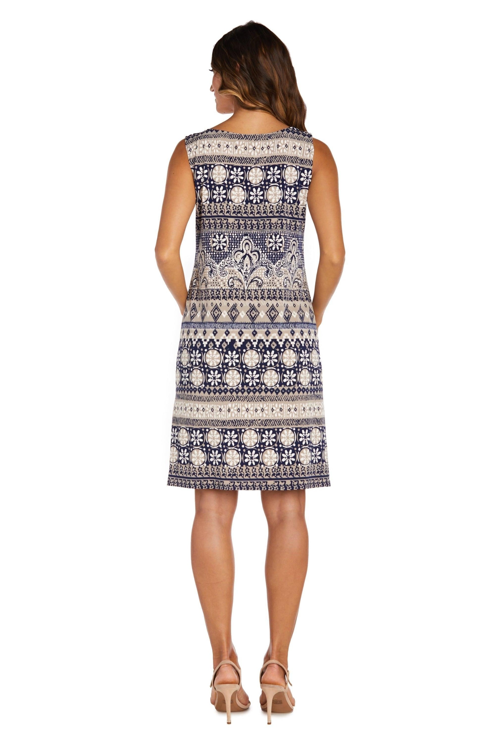 R&M Richards Short Petite Jacket Dress 9037P - The Dress Outlet