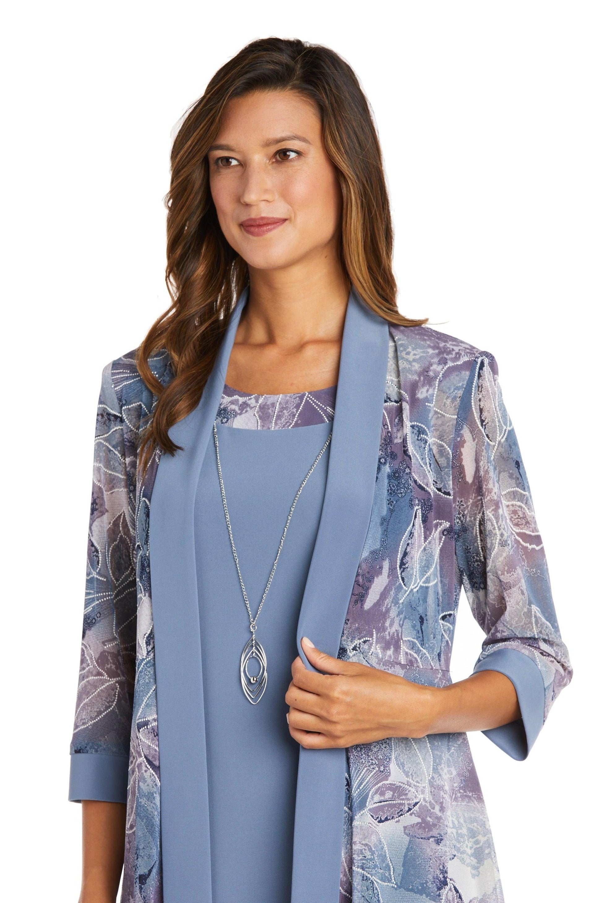 R&M Richards Short Petite Jacket Dress 9323P - The Dress Outlet