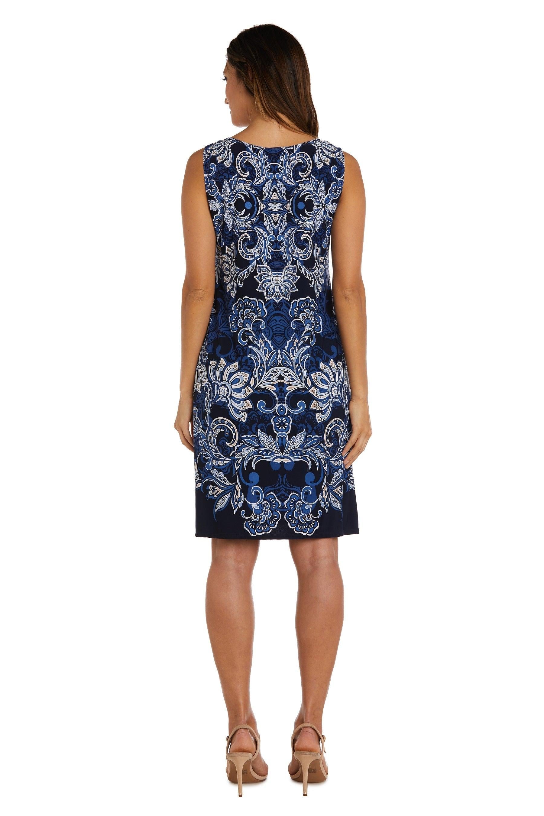R&M Richards Short Petite Jacket Dress 9397P - The Dress Outlet