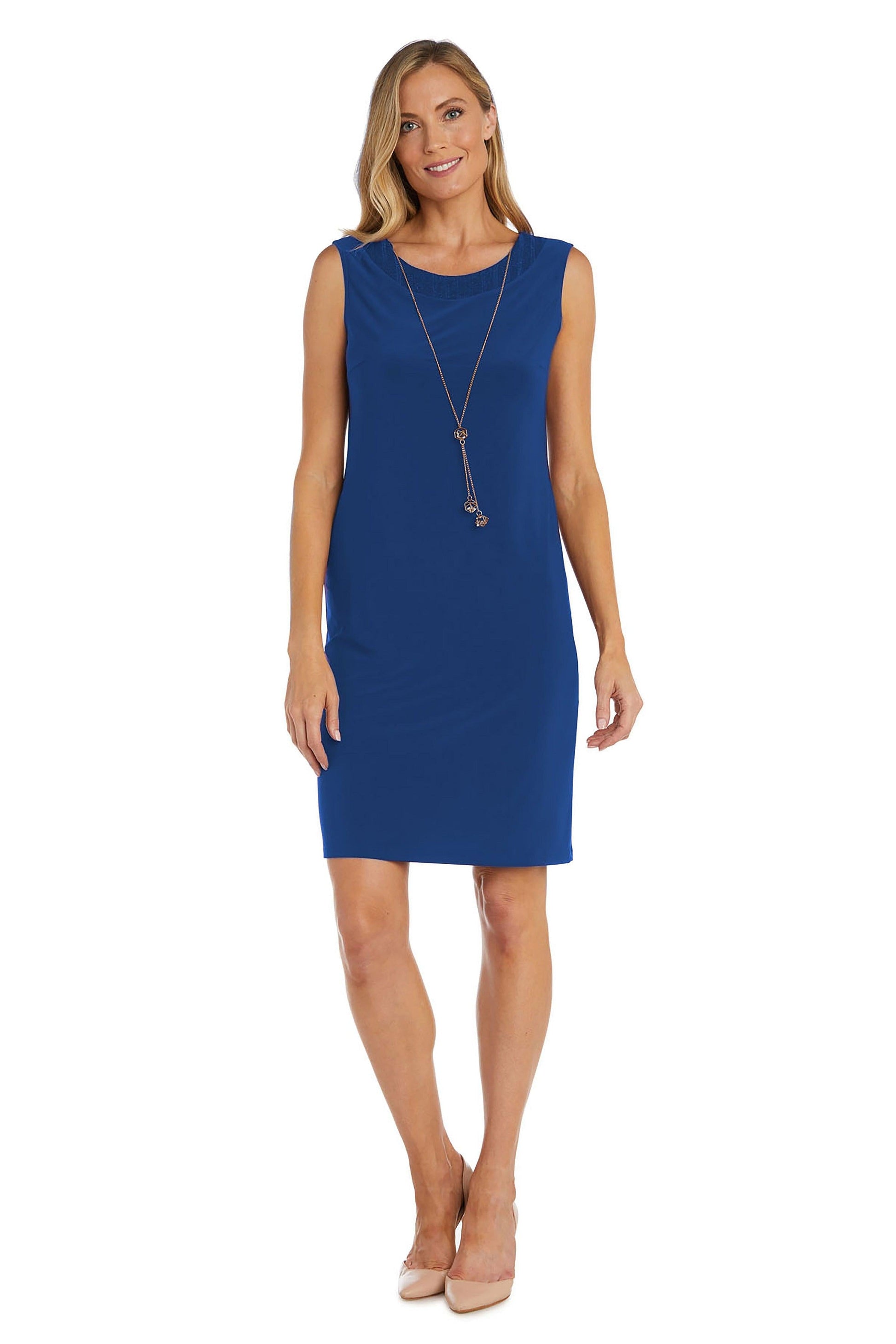 R&M Richards Short Petite Jacket Dress 9785P - The Dress Outlet