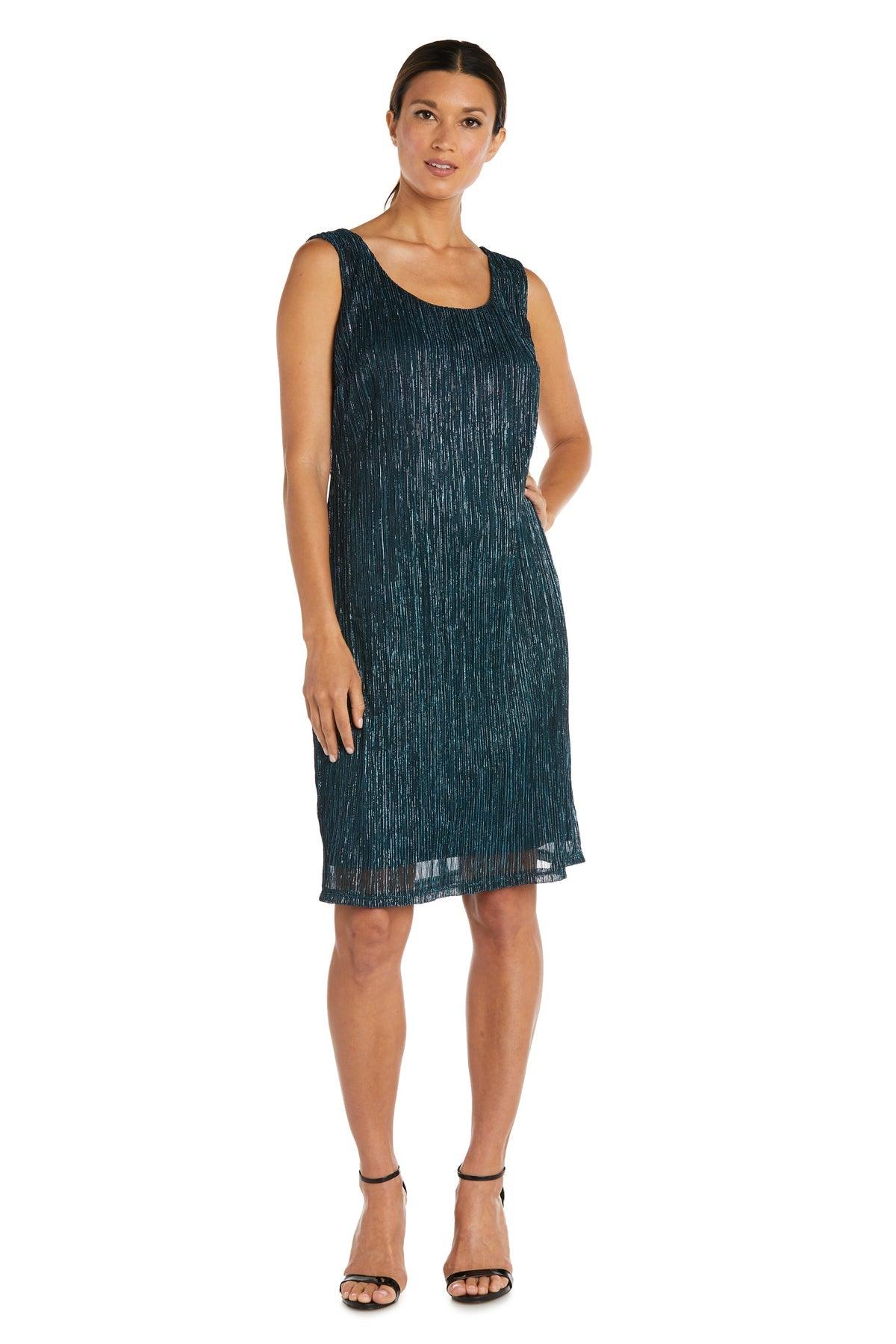 R&M Richards Short Plus Size Jacket Dress 5191W - The Dress Outlet