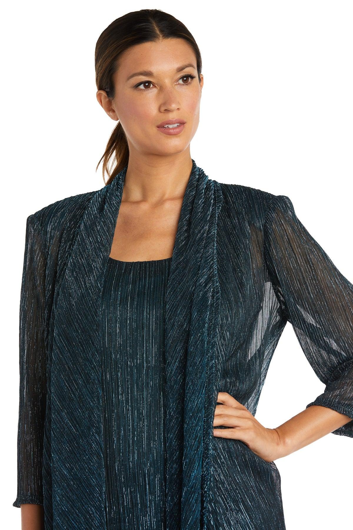 R&M Richards Short Plus Size Jacket Dress 5191W - The Dress Outlet