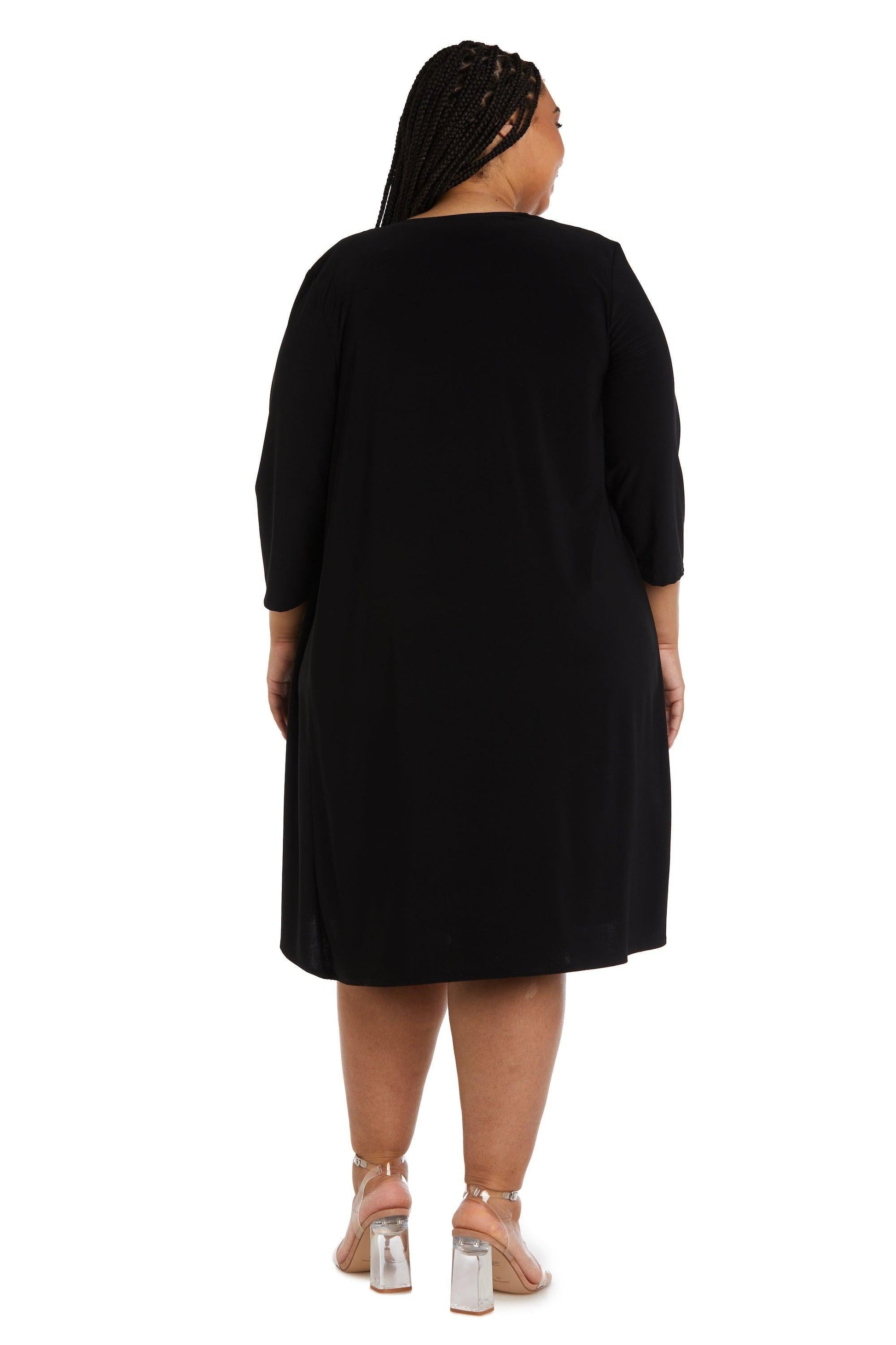 R&M Richards Short Plus Size jacket Dress Sale - The Dress Outlet