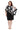 R&M Richards Short Plus Size Poncho Set Dress 2722W - The Dress Outlet