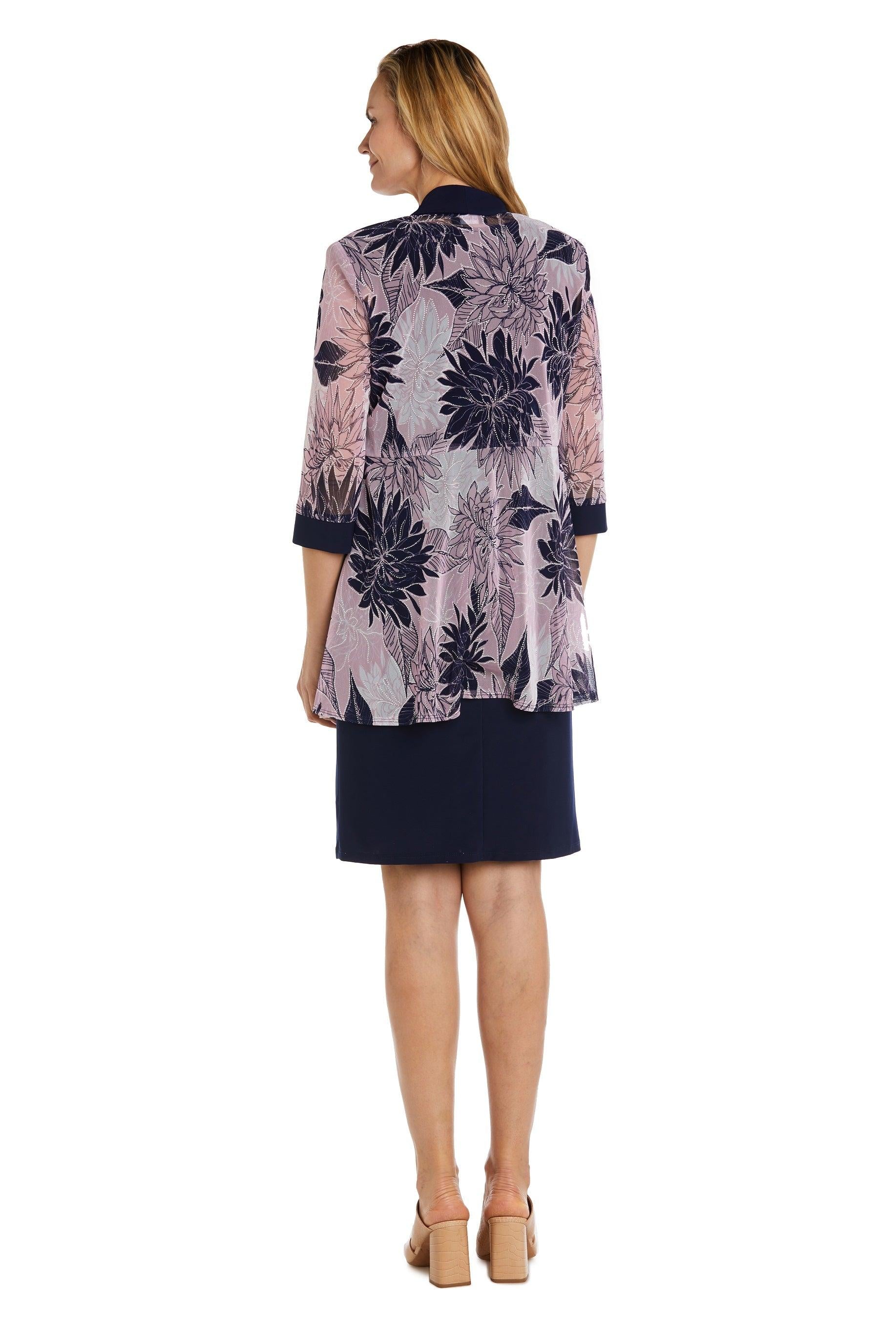 R&M Richards Short Two Piece Jacket Dress 9003P - The Dress Outlet