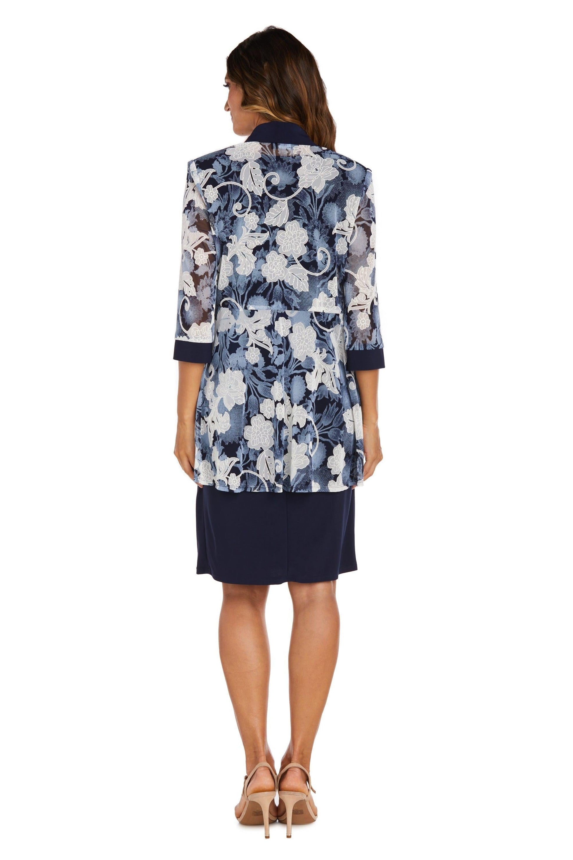 R&M Richards Short Two Piece Jacket Dress 9313 - The Dress Outlet