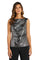 R&M Richards Sleeveless Metallic Top Formal 9220 - The Dress Outlet