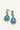 Rhinestone Encrust Diamante Teardrop Earrings - The Dress Outlet
