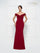 Rina di Montella Off Shoulder Long Dress 2690 - The Dress Outlet