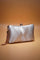 Satin Crisscross Straps Tussle Wedding Clutch Bag - The Dress Outlet