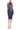 Cocktail Dresses Fitted Sequin Short Cocktail Dress Navy Multi