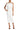 Cocktail Dresses Short Cocktail Feather Belted Midi Dress Ivory