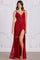 Prom Dresses Prom Long Beaded Floral Sequin Formal Dress Red