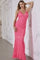 Prom Dresses Formal Long Fitted Evening Prom Dress Fuchsia