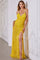 Prom Dresses Sequin Prom Long Fitted Formal Dress Sunflower