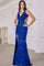 Prom Dresses Prom Long Formal Evening Fitted Sequin Dress Royal