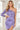 Cocktail Dresses Prom Fitted Slit Short Cocktail Dress Periwinkle